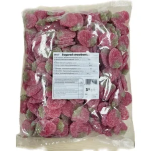 Bonbons fraise sucrée