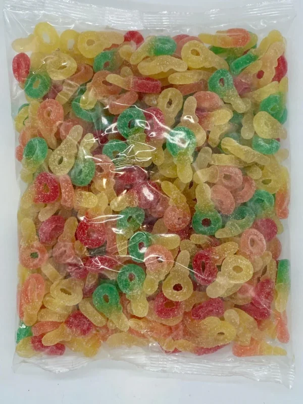 Bonbons tétines acides